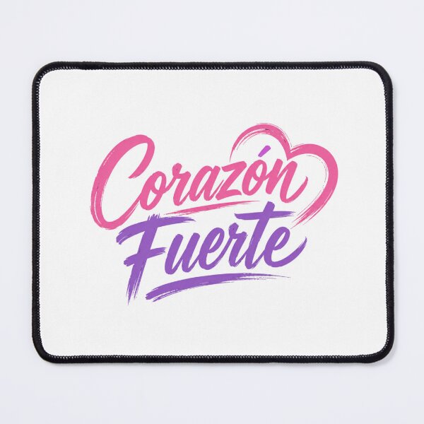 Item preview, Corazón Fuerte – Strong Heart Spanish Typography designed and sold by RJACreative.
