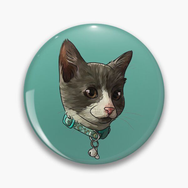 Item preview, Grey tuxedo kitty cat designed and sold by DragonFox.