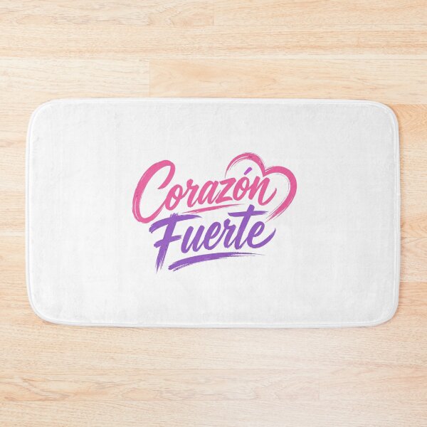 Item preview, Corazón Fuerte – Strong Heart Spanish Typography designed and sold by RJACreative.