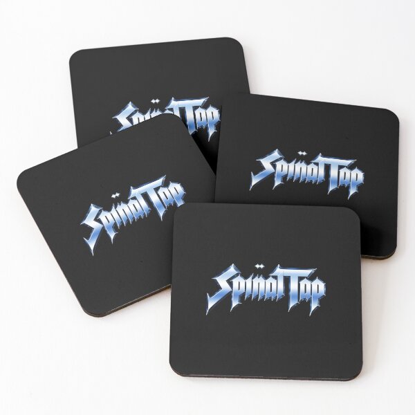 Item preview, Spinal Tap Chrome Logo designed and sold by BarevyAsStore.