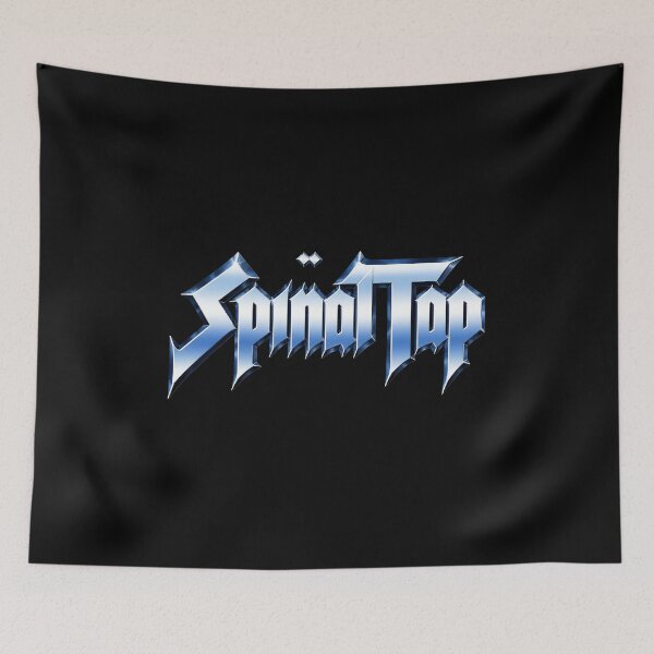 Item preview, Spinal Tap Chrome Logo designed and sold by BarevyAsStore.