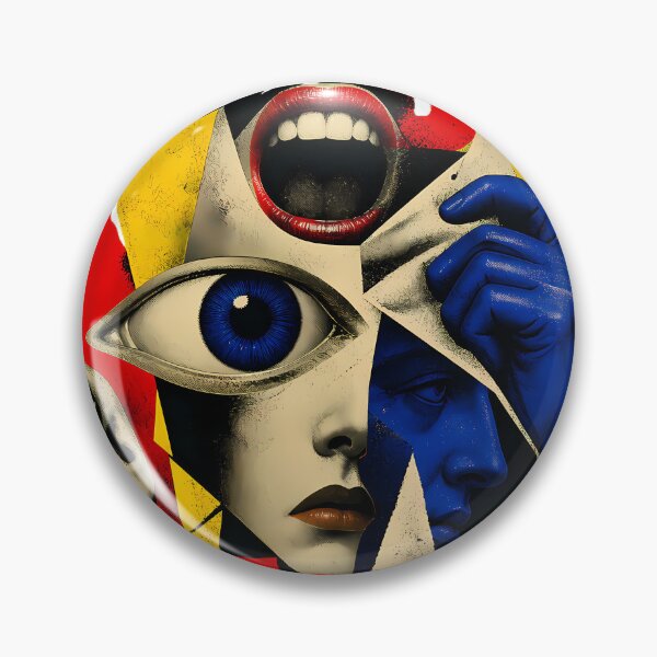 Item preview, Art Should Disturb – Avant-Garde Dada Surrealist Collage Art designed and sold by SVox.