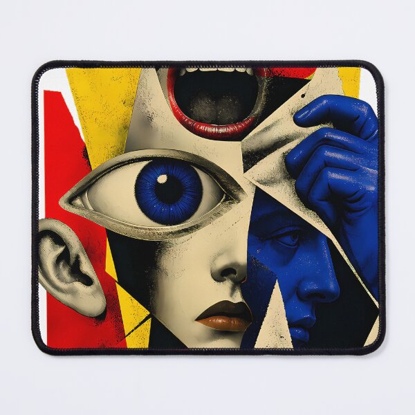 Item preview, Art Should Disturb – Avant-Garde Dada Surrealist Collage Art designed and sold by SVox.