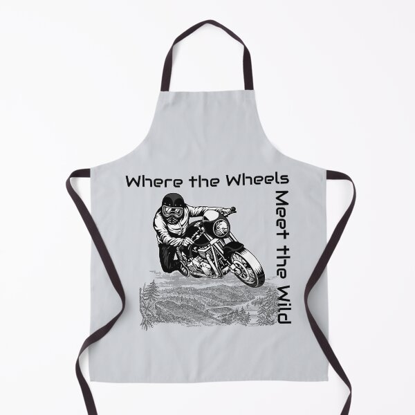 Item preview, Where the Wheels Meet the Wild-V2 designed and sold by CHIEF-HAT STORE.