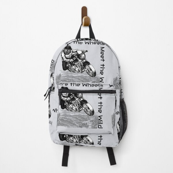 Item preview, Where the Wheels Meet the Wild-V2 designed and sold by CHIEF-HAT STORE.