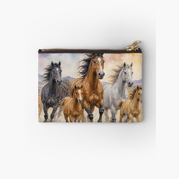 Item preview, Watercolor Wild Brumbies Running Free by Orikall designed and sold by HippieWorks.