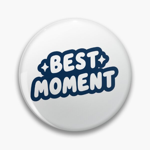 Item preview, Best Moment Retro Bubble Typography Quote designed and sold by     Fatma Creates.