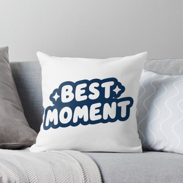 Item preview, Best Moment Retro Bubble Typography Quote designed and sold by     Fatma Creates.