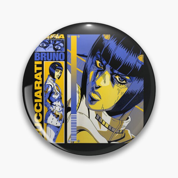 Item preview, JJBA Bucciarati Gold and Purple Anime designed and sold by Bhasinhz.