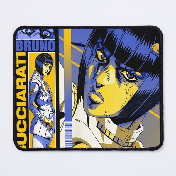Item preview, JJBA Bucciarati Gold and Purple Anime designed and sold by Bhasinhz.