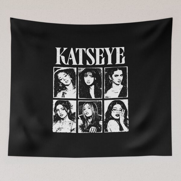 Item preview, KATSEYE Shirt Global Girl Group Tour Eyekon Fan Retro Photo Graphic designed and sold by frexalos.