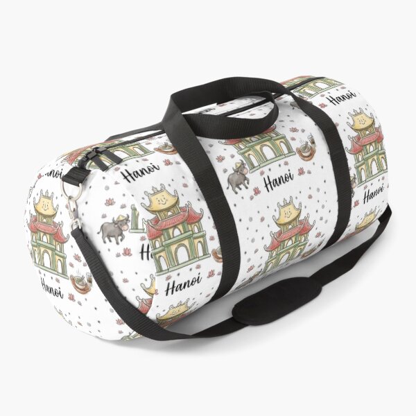 Item preview, Cute Hanoi Pagoda Vietnam Doodle Art designed and sold by RamyGallery.