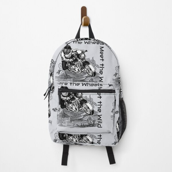 Item preview, Where the Wheels Meet the Wild-V3 designed and sold by CHIEF-HAT STORE.
