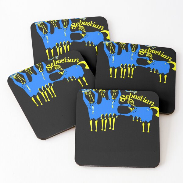 Item preview, Blue And Yellow SIlhouette Chamber Pop designed and sold by PaperCrafte.