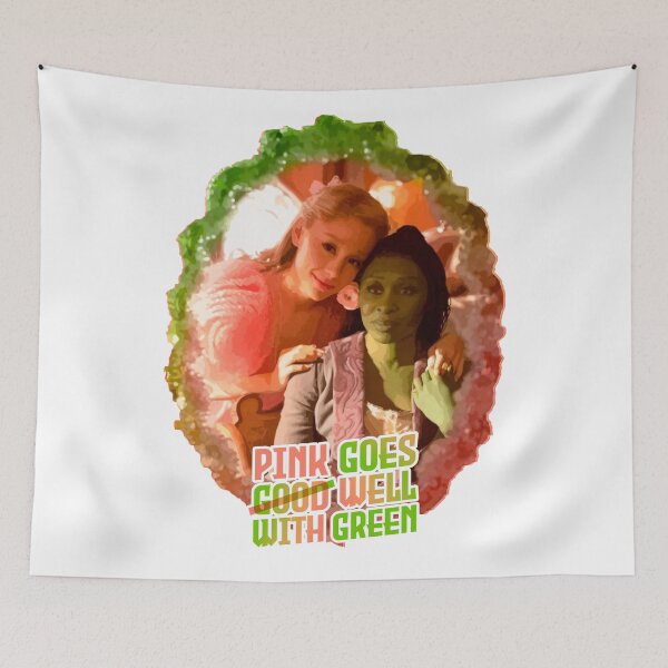 Artikelvorschau, Wicked Glinda Elphaba Gelphie Pink passt gut zu Grün entworfen und verkauft von EVGLST.