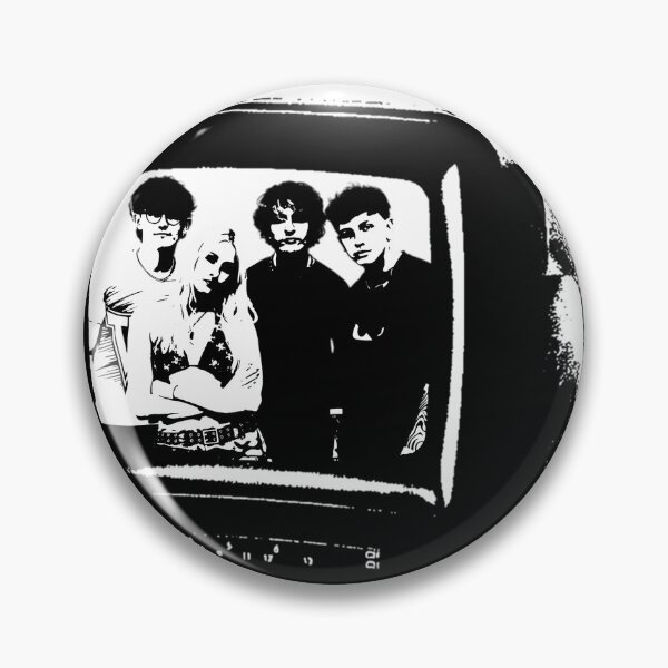 Item preview, Black Silhouette Television Alternative Rock designed and sold by RetroVibeArty.