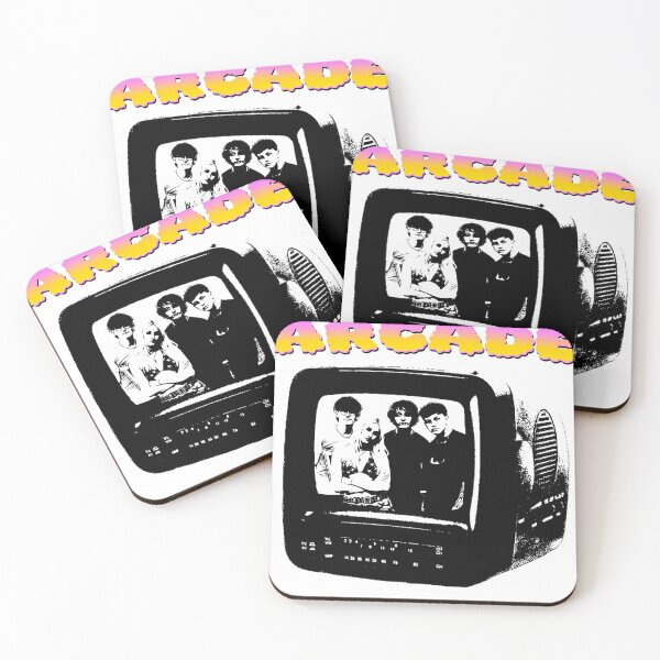 Item preview, Black Silhouette Television Alternative Rock designed and sold by RetroVibeArty.