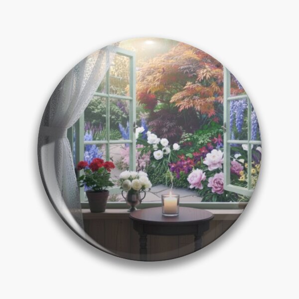 Item preview, Sunlit Window Garden Serenity Photo Print designed and sold by REVOLVE ART 67.