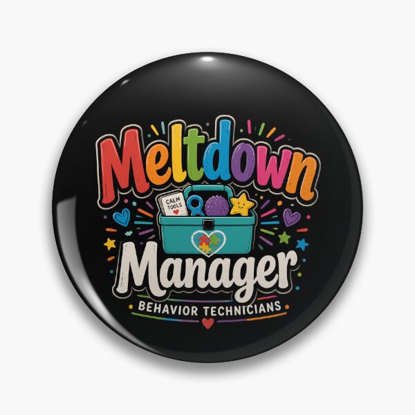 Item preview, Meltdown Manager Registered Behavior Technician RBT Gear designed and sold by DynamicDesign.