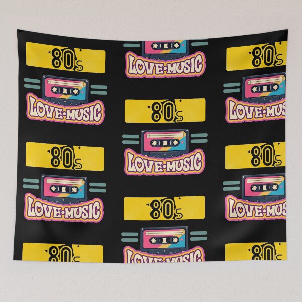 Item preview, 80s Cassette Tape Retro Music Lover designed and sold by aliyeus.