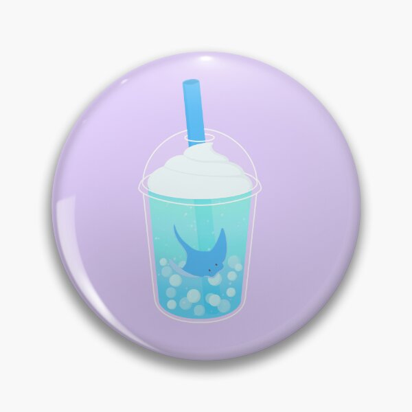Item preview, Manta Ray Bubble Tea designed and sold by Meg's Sketchbook.