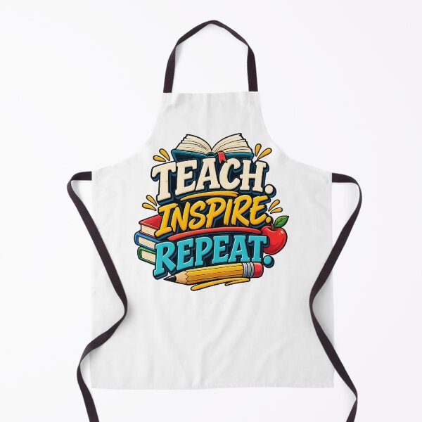 Item preview, Teach Inspire Repeat designed and sold by Ahsacom.