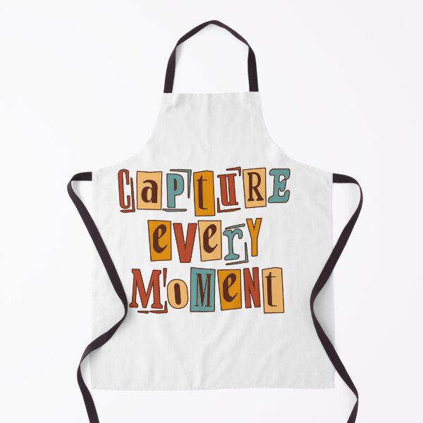Item preview, Retro Capture Every Moment Typography designed and sold by Fatma Creates.