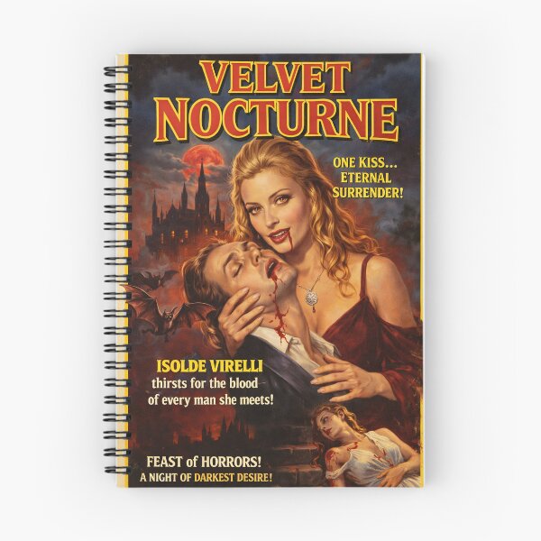 Item preview, Velvet Nocturne Poster designed and sold by Moviebuff91.
