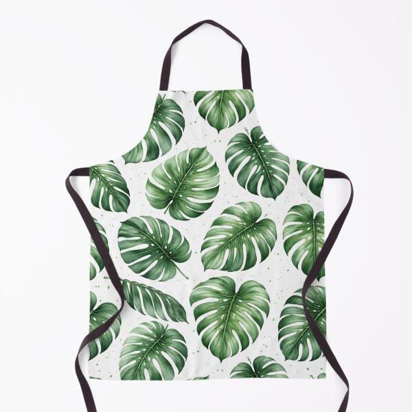 Item preview, Watercolour Monstera Leaves Tropical Pattern designed and sold by EcologicoolShp.