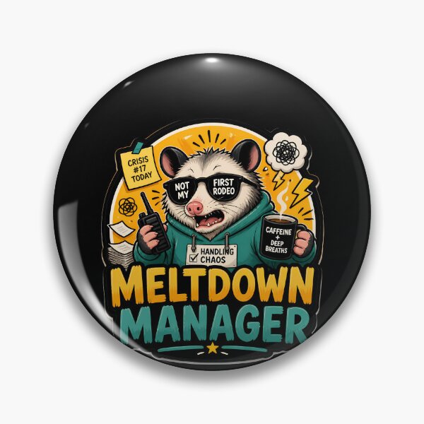 Item preview, Meltdown Manager Registered Behavior Technician RBT Gear designed and sold by DynamicDesign.