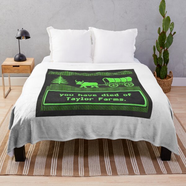Item preview, You Have Died Of Funny Farming Retro Game Meme Vegetable Humor Shirt designed and sold by BlitCrankMath.