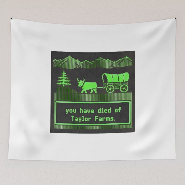 Item preview, You Have Died Of Funny Farming Retro Game Meme Vegetable Humor Shirt designed and sold by BlitCrankMath.