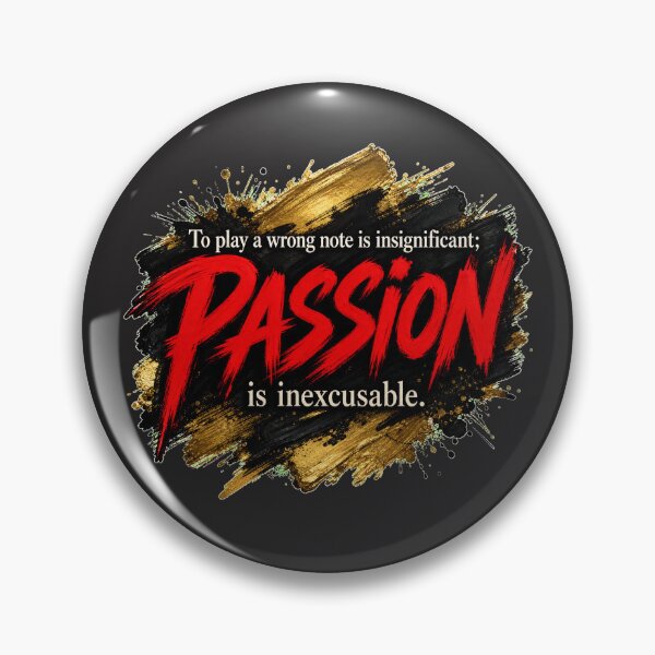 Item preview, Beethoven Quote: To play without passion is inexcusable - Dark Academia Classical Music Piano Art designed and sold by DoReMiStudio.