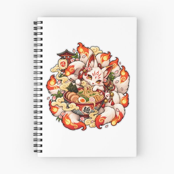 Item preview, Kitsune Ramen | Nine-Tailed Fox Japanese Noodles | Japanese Food Fantasy designed and sold by MrDev.