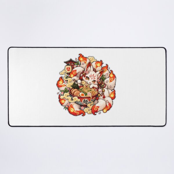 Item preview, Kitsune Ramen | Nine-Tailed Fox Japanese Noodles | Japanese Food Fantasy designed and sold by MrDev.