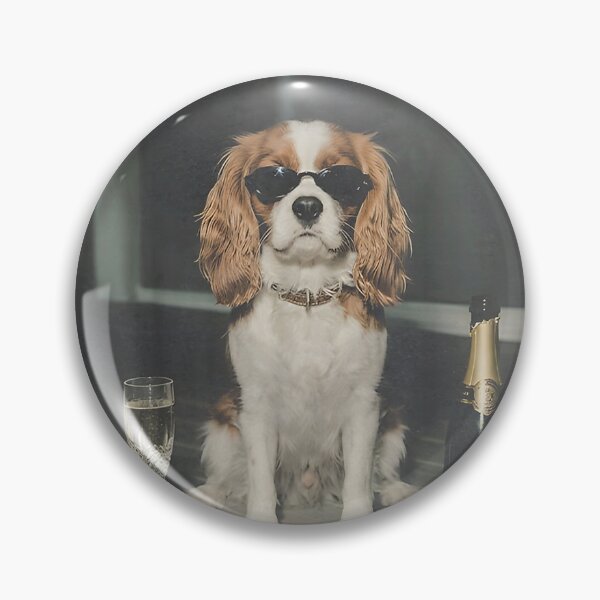 Item preview, Cavalier King Charles Funny Dog Meme designed and sold by goombi-creative.