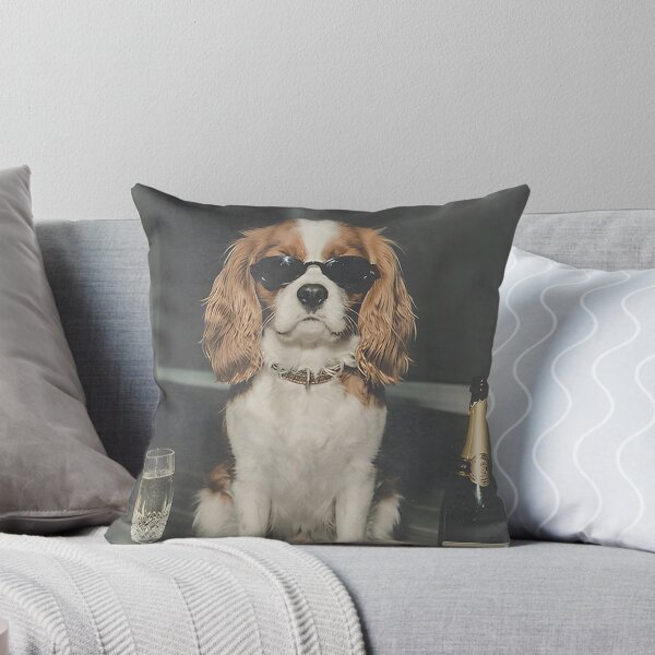 Item preview, Cavalier King Charles Funny Dog Meme designed and sold by goombi-creative.