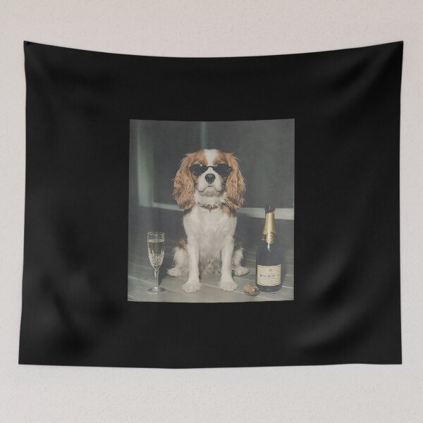 Item preview, Cavalier King Charles Funny Dog Meme designed and sold by goombi-creative.