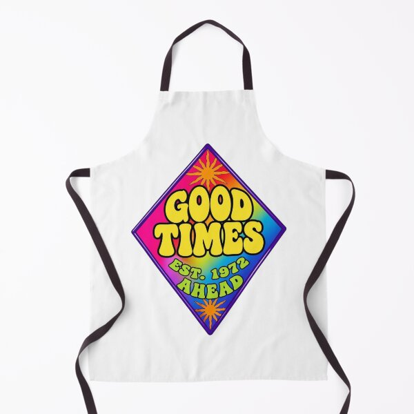 Item preview, Retro Good Times Ahead 1972 Groovy Rainbow  designed and sold by FestivityFinds.