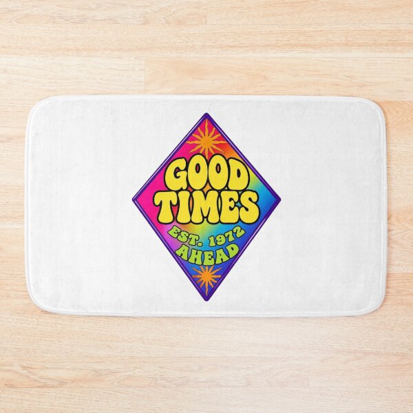 Item preview, Retro Good Times Ahead 1972 Groovy Rainbow  designed and sold by FestivityFinds.
