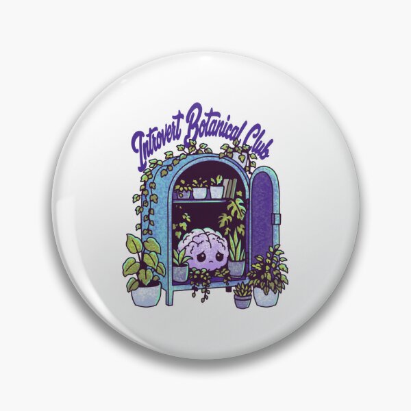 Item preview, Introvert Botanical Club Funny Plant Lover Garden Graphic designed and sold by BrainSoupShop.