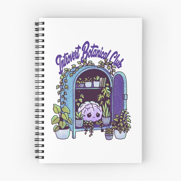Item preview, Introvert Botanical Club Funny Plant Lover Garden Graphic designed and sold by BrainSoupShop.
