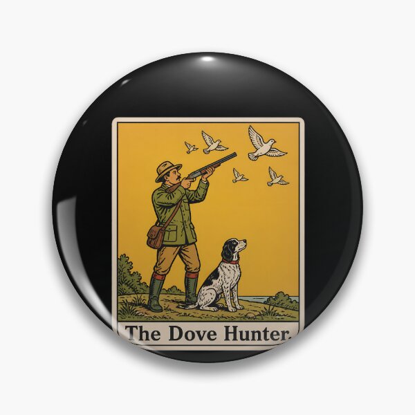 Item preview, Dove Hunter Tarot Card Funny Dove Hunting Gear designed and sold by DynamicDesign.