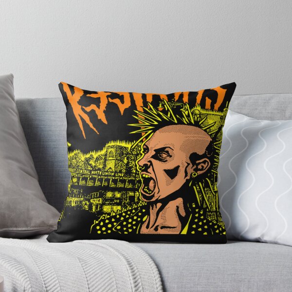 Artikelvorschau, Orange Typografie Hardcore Punk entworfen und verkauft von NatureCanvaCo.