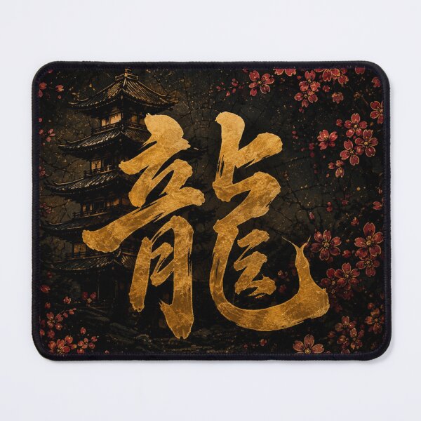 Item preview, Golden Dragon Sakura Pagoda designed and sold by Silent Japan Studio.