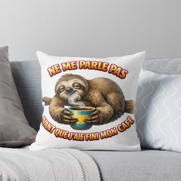 Item preview, Lazy with a cup of coffee. designed and sold by CHRIST5000.
