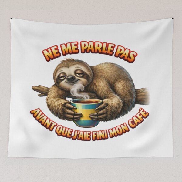 Item preview, Lazy with a cup of coffee. designed and sold by CHRIST5000.