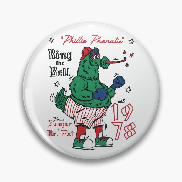 Item preview, Philadelphia Baseball Mascot Boxing Ring The Bell Vintage Sports Fan Shirt designed and sold by BlitCrankMath.