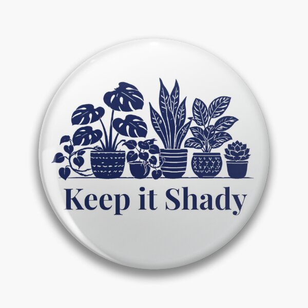 Item preview, Copy of Keep it Shady Houseplant Lover Gift Design Navy designed and sold by EcologicoolShp.