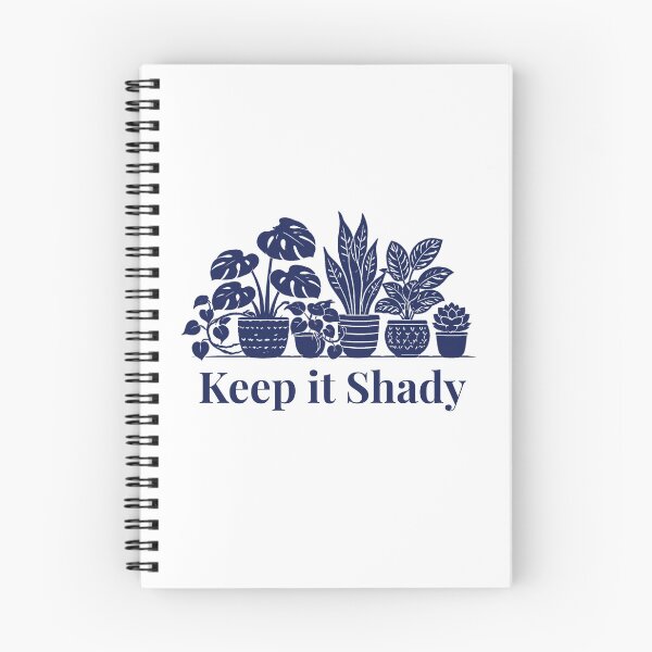 Item preview, Copy of Keep it Shady Houseplant Lover Gift Design Navy designed and sold by EcologicoolShp.
